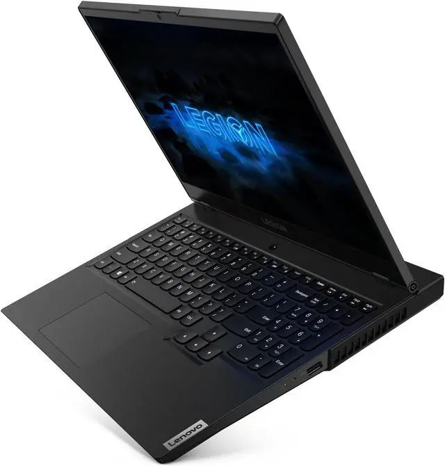 Alt view image 4 of 12 - Lenovo Legion 5 Laptop: Ryzen 5 5600H, NVidia GTX 1650, 256GB SSD, 8GB RAM, 17.3" Full HD IPS Display