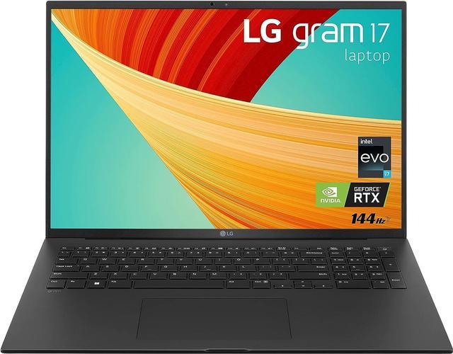 LG Gram 17 Laptop: Core i7-1360P, RTX 3050, 32GB DDR5 RAM, 2TB SSD, 17