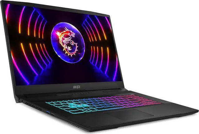 Alt view image 2 of 5 - MSI Katana 17 Laptop: Core i9-13900H, NVidia RTX 4070, 16GB DDR5 RAM, 1TB SSD, 17.3" 144Hz Full HD Display