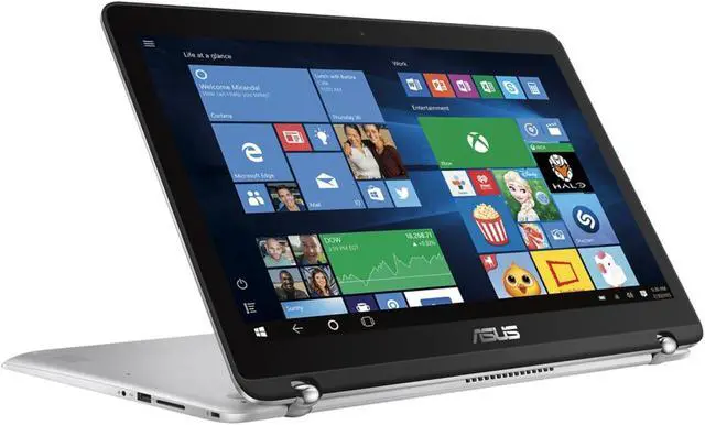 Alt view image 5 of 8 - ASUS Q504U 2-in-1 Laptop: Core i5-7200U, 12GB RAM, 1TB HDD, 15.6" Full HD Touch Display