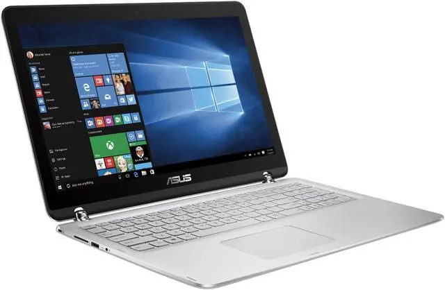 Alt view image 3 of 8 - ASUS Q504U 2-in-1 Laptop: Core i5-7200U, 12GB RAM, 1TB HDD, 15.6" Full HD Touch Display