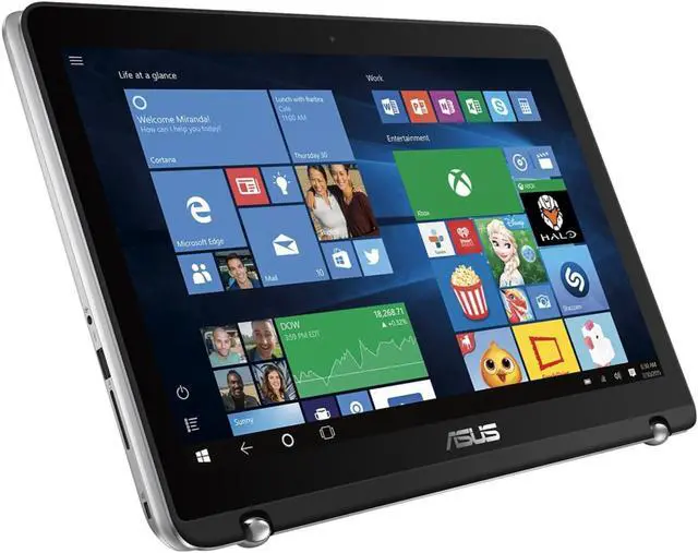 Alt view image 6 of 8 - ASUS Q504U 2-in-1 Laptop: Core i5-7200U, 12GB RAM, 1TB HDD, 15.6" Full HD Touch Display