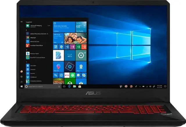 Main image of Asus FX705GM-BI7N5 TUF GAMING Core™ i7-8750H 2.2GHz 512GB SSD 16GB 17.3" (1920x1080) BT WIN10 Webcam NVIDIA® GTX 1060 3072MB BLACK Backlit Keyboard