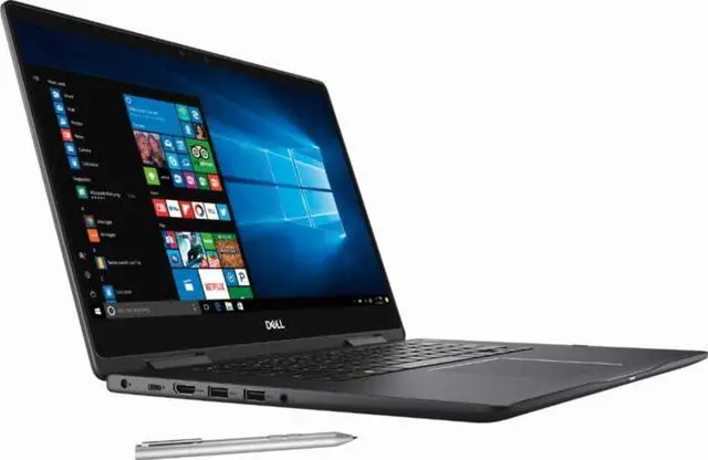 Alt view image 7 of 7 - Dell Inspiron 15 2-in-1 Laptop: Core i7-8550U, 16 GB RAM, 15.6" 4K UHD Touch Display, 256 GB SSD, Dell Active Stylus