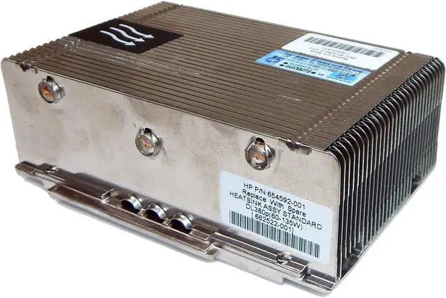 Alt view image 4 of 7 - HPE 662522-001 Heatsink