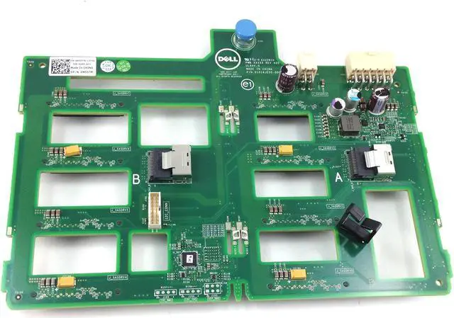 Alt view image 3 of 7 - DELL M05Tm 8 Slot 3.5 Sas Hdd Backplane Board For Poweredge T320 T620