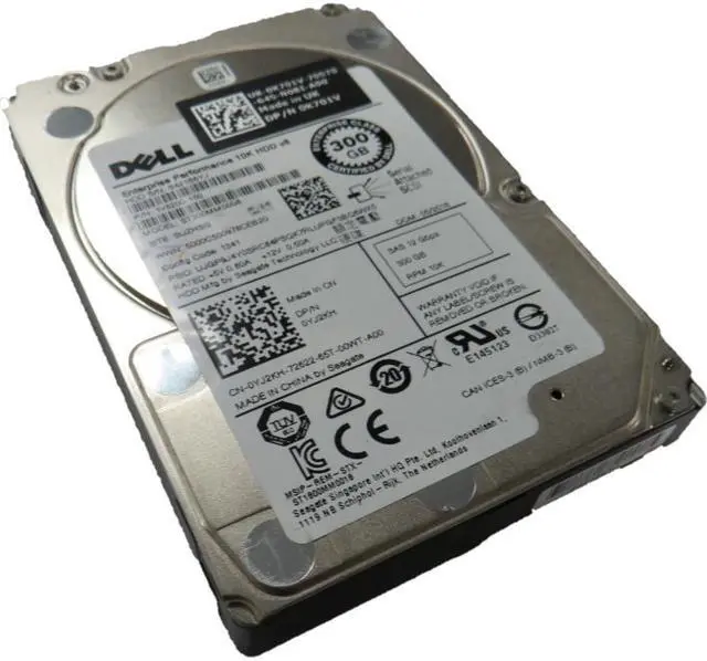 Main image of YJ2KH 300GB 10000RPM SAS 2.5Inch Dell Hard Drive