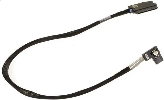 Alt view image 3 of 3 - Dell OEM PowerEdge T410 Internal SAS to Mini SAS A PERC 6/i RAID Cable W746G