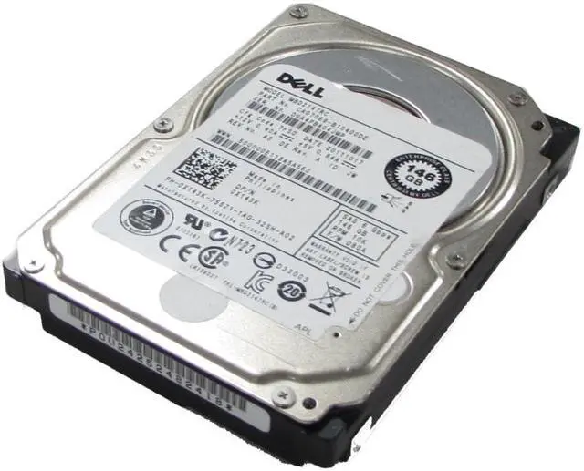 Alt view image 2 of 6 - Dell X143K 146 GB Hard Drive - 2.5" Internal - SAS - Black, Metallic
