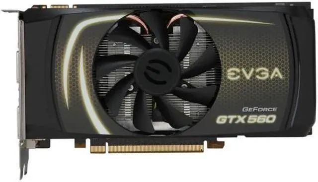 Alt view image 6 of 6 - EVGA GeForce GTX 560 (Fermi) DirectX 11 01G-P3-1460-KR 1GB 256-Bit GDDR5 PCI Express 2.0 x16 HDCP Ready SLI Support Video Card