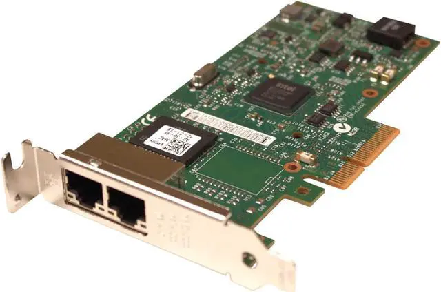 Alt view image 3 of 9 - DELL Xp0Ny I350 Dual Port Low Profile Pcie Nic