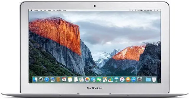 Alt view image 8 of 15 - Apple MacBook Air MJVM2LL/A 11.6" Laptop 1.6 GHz Intel Core i5 4 GB Memory 128 GB Flash Storage (Early 2015)