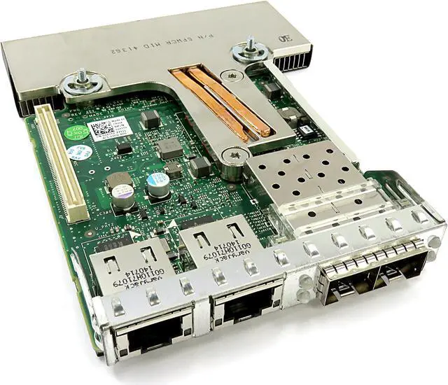 Alt view image 5 of 10 - DELL 165T0  Broadcom 57800S 2X10Gbe Quadport Sfp With 2X1Gbe Converged Ndc