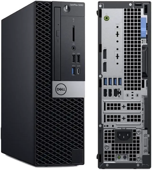 Alt view image 2 of 2 - Dell OptiPlex 5060 Small Form Factor Intel Core i7-8700 4.6GHz Turbo 32GB RAM 250GB NVMe Win 11 Pro