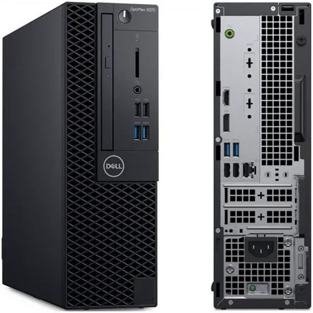 Alt view image 2 of 2 - Dell OptiPlex 3070 Small Form Factor Intel Core i5-9500 4.4GHz Turbo 8GB RAM 250GB NVMe Win 11 Pro