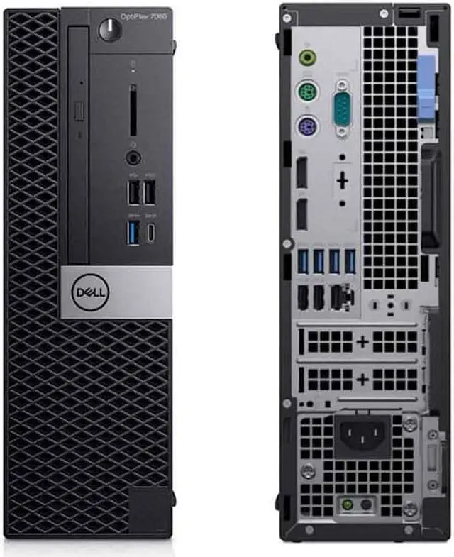 Alt view image 2 of 3 - Dell OptiPlex 7060 Small Form Factor Intel Core i7-8700 4.6GHz Turbo 32GB RAM 1TB NVMe Win 11 Pro