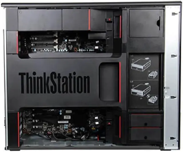 Alt view image 2 of 3 - Lenovo ThinkStation P920 Workstation 2x Gold 6154 Eighteen Core 3Ghz 192GB DDR4 250GB NVMe RTX 8000 Win 11 Pro