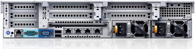 Alt view image 2 of 2 - Dell PowerEdge R730 8 x 3.5" Hot Plug E5-2609 V3 Six Core 1.9Ghz 128GB 8x 1TB H330