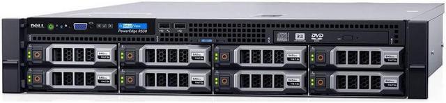 Main image of Dell PowerEdge R530 8 x 3.5" Hot Plug 2x E5-2603 V3 Six Core 1.6Ghz 96GB H330
