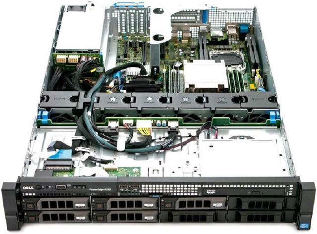 Alt view image 2 of 3 - Dell PowerEdge R530 8 x 3.5" Hot Plug 2x E5-2603 V3 Six Core 1.6Ghz 96GB H330