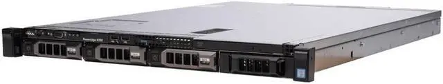 Main image of Dell PowerEdge R330 4 x 3.5" Hot Plug E3-1220 v5 Quad Core 3Ghz 8GB 2x 2TB H330 2x 350W