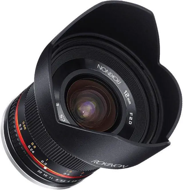 Alt view image 8 of 10 - Rokinon 12mm f/2.0 Lens for Canon M Mirrorless Camera Mount #RK12M-M