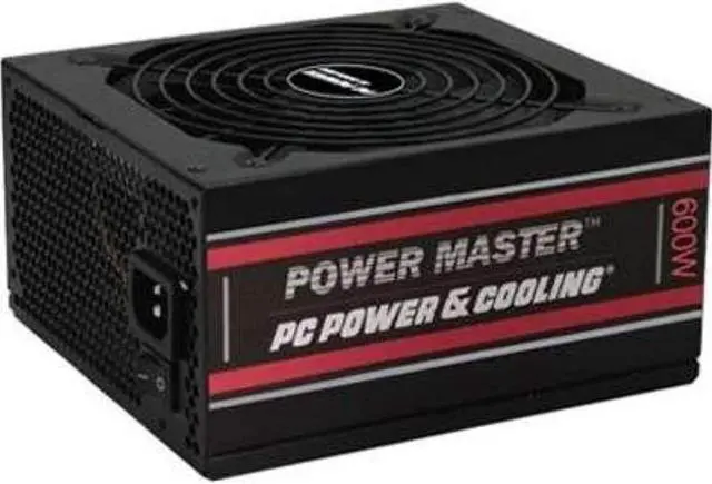 Alt view image 10 of 11 - PC Power & Cooling Power Master 600 Watt, 80 Plus Bronze, Semi-Modular, Active PFC, Industrial Grade ATX PC Power Supply, 3 Year Warranty, FPS0600-A2S00