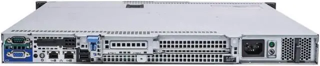 Alt view image 2 of 2 - Dell PowerEdge R230 2 x 3.5" Cabled E3-1220 v5 Quad Core 3Ghz 32GB 2x 4TB SAS H730