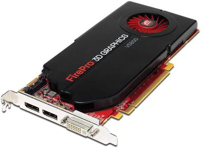 Main image of AMD FirePro V5800 1GB GDDR5 128-bit PCI Express 2.1 x16 Full Height Video Card