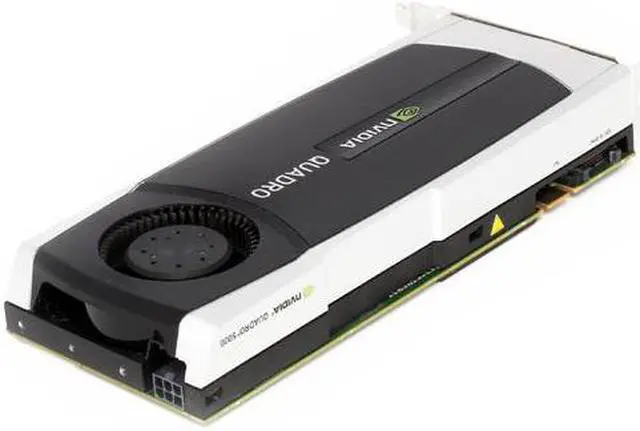 Alt view image 2 of 3 - Nvidia Quadro 5000 2.5GB GDDR5 320-bit PCI Express 2.0 x16 Full Height Video Card