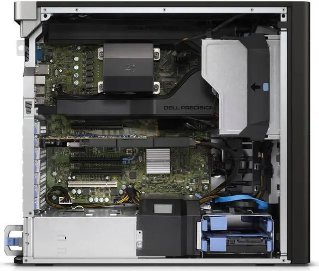 Alt view image 2 of 3 - Dell 5810 PTC Creo Workstation E5-1650 V3 6 Cores 3.5Ghz 16GB 500GB NVMe M4000 Win 10
