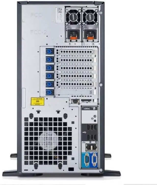 Alt view image 3 of 3 - Dell PowerEdge T430 8 x 3.5" Hot Plug 2x E5-2609 V3 Six Core 1.9Ghz 48GB 8x 2TB SAS H730