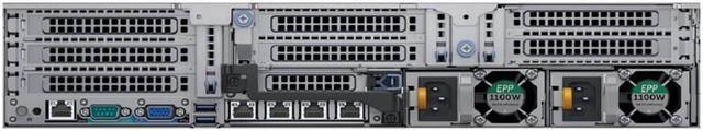 Alt view image 2 of 2 - Dell PowerEdge R740 8 x 2.5" Hot Plug Bronze 3106 Eight Core 1.7Ghz 8GB RAM 2x 400GB SSD H730P