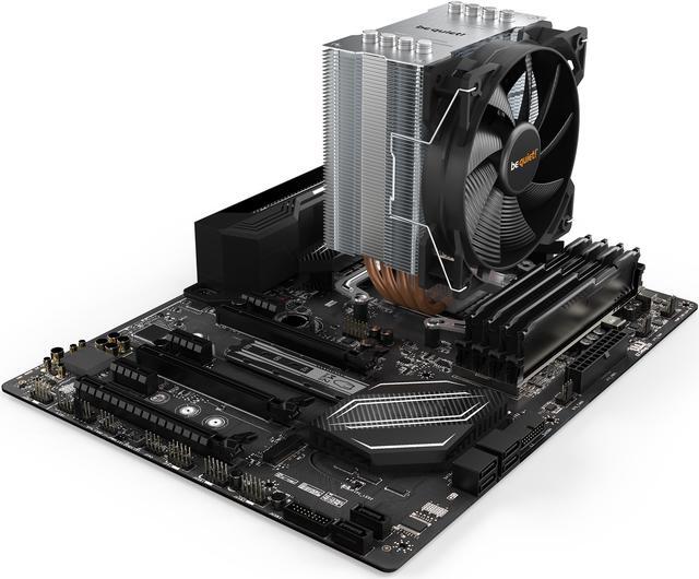 Alt view image 3 of 7 - be quiet! Pure Rock 2 CPU Air Cooler | 150W TDP | LGA 1851 1700 1200 2066 1150 1151 1155 2011(-3) Square ILM Compatible | Intel and AMD 4/5 CPU Cooler | Silver/Black | BK006