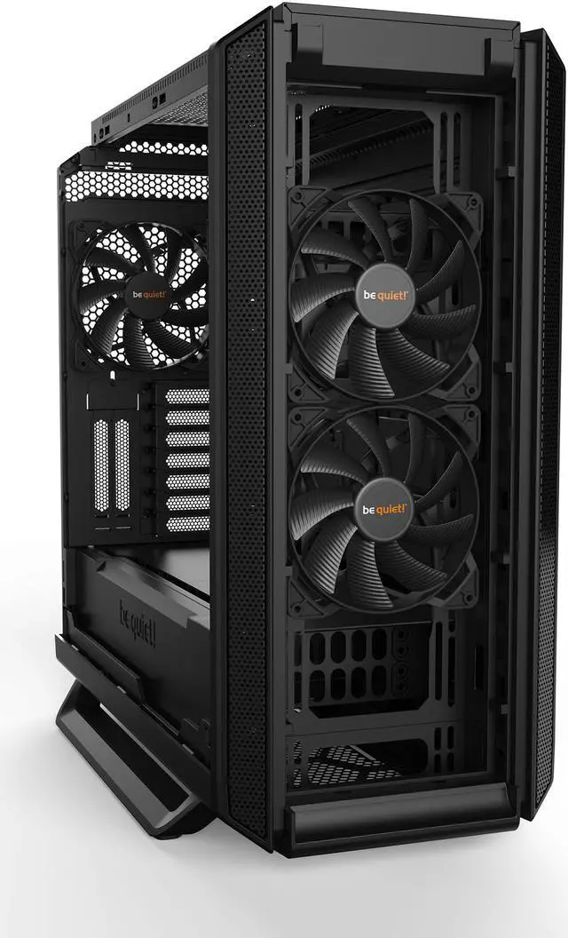 Alt view image 3 of 6 - be quiet! Silent Base 802 | ATX Midi Tower PC Case | 3 Pre-Installed Pure Wings 2 Fans | Sound Insulated | Black | BG039