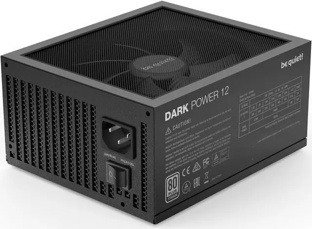 Alt view image 4 of 7 - be quiet! DARK POWER 12 1000Watt Computer Power Supply