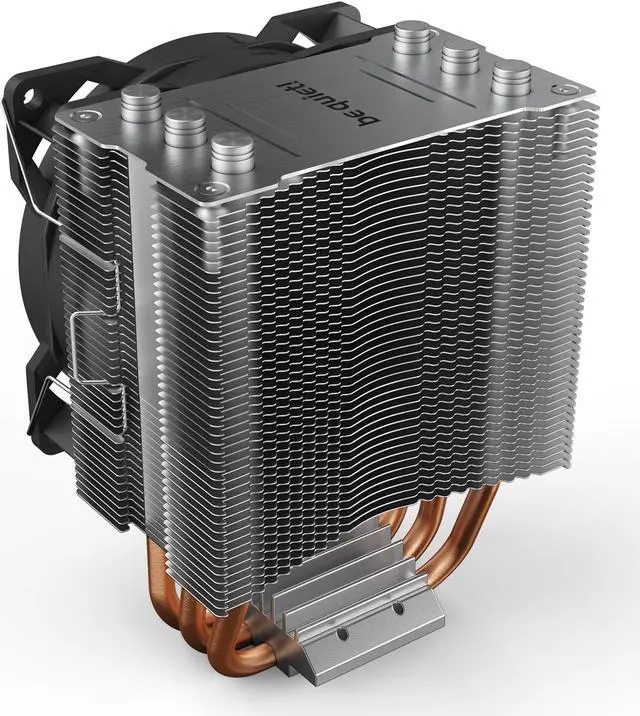 Alt view image 5 of 6 - be quiet! Pure Rock Slim 2 CPU Air Cooler | Socket Support for Intel LGA 1851,1200,1150,1151,1155 - and AMD AM4,AM5 Support - Low Noise Cooler - Compact Air Cooler - Silver/Black (BK030)