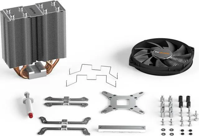 Alt view image 7 of 7 - be quiet! SHADOW ROCK Slim 2 CPU Air Cooler | LGA 1700 1200 2066 1150 1151 1155 2011(-3) Square ILM Compatible | Intel and AMD AM5 AM4 CPU Cooler | 160W TDP | Quiet Operation | BK032