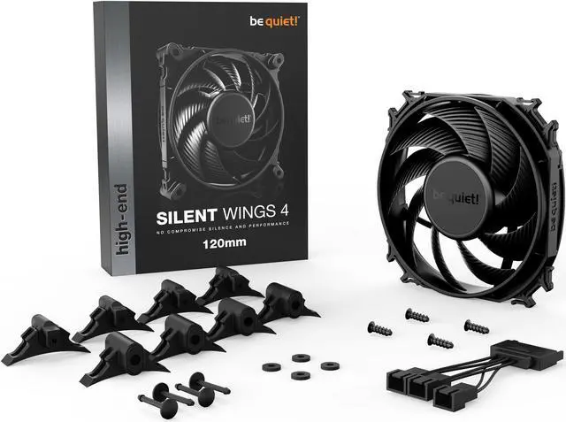 Alt view image 4 of 4 - be quiet! SILENT WINGS 4 120mm