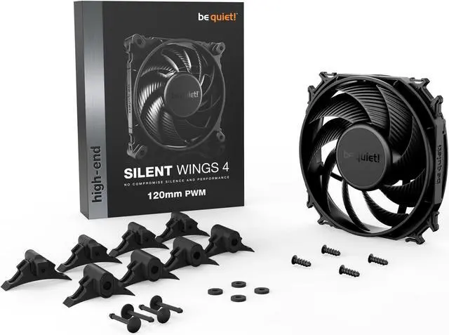 Alt view image 4 of 4 - be quiet! SILENT WINGS 4 120mm PWM