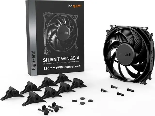 Alt view image 4 of 4 - be quiet! SILENT WINGS 4 120mm PWM high-speed