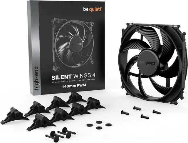 Alt view image 4 of 4 - be quiet! SILENT WINGS 4 140mm PWM