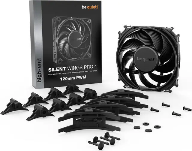 Alt view image 5 of 5 - be quiet! SILENT WINGS PRO 4 120mm PWM