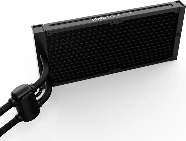 Alt view image 3 of 5 - be quiet! PURE LOOP 2 FX 280mm AIO CPU Water Cooler | High Performance AIO | 2 Light Wings 140mm PWM high-speed fans | ARGB Hub | Refillable Port | BW014 - Supports Intel LGA 1851 / 1700 / 1200 and AMD AM5 / AM4