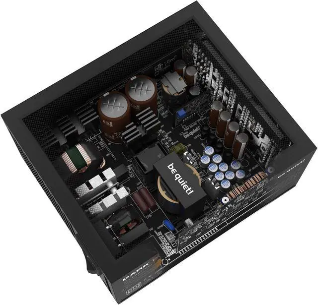 Alt view image 7 of 7 - be quiet! Dark Power 13 850W ATX 3.0 Power Supply | 80 PLUS Titanium Efficiency | PCIe 5.0 | Full Digital Control | Fully Modular | 10 Year Warranty