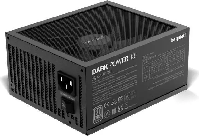 Alt view image 5 of 7 - be quiet! Dark Power 13 850W ATX 3.0 Power Supply | 80 PLUS Titanium Efficiency | PCIe 5.0 | Full Digital Control | Fully Modular | 10 Year Warranty