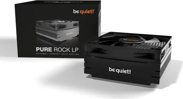 Alt view image 5 of 6 - be quiet! Pure Rock LP Air Cooler | Low Profile Cooler | Socket Support Intel and AMD 4/5 | 1700 1200 1150 1151 1155 Socket Compatibility | 100W TDP | Quiet Performance | Black | BK034