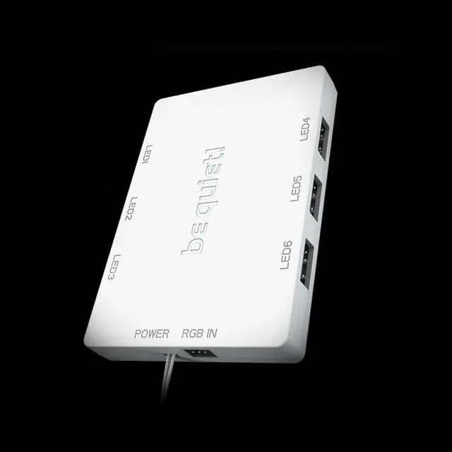 Alt view image 4 of 7 - be quiet! LIGHT WINGS WHITE 140mm PWM HIGH-SPEED TRIPLE PACK