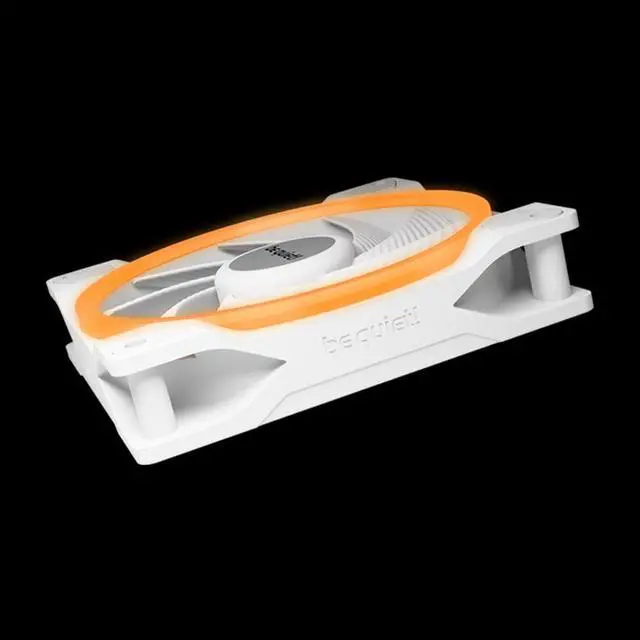 Alt view image 3 of 7 - be quiet! LIGHT WINGS WHITE 140mm PWM HIGH-SPEED TRIPLE PACK