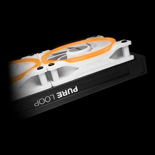 Alt view image 5 of 7 - be quiet! LIGHT WINGS WHITE 140mm PWM HIGH-SPEED TRIPLE PACK